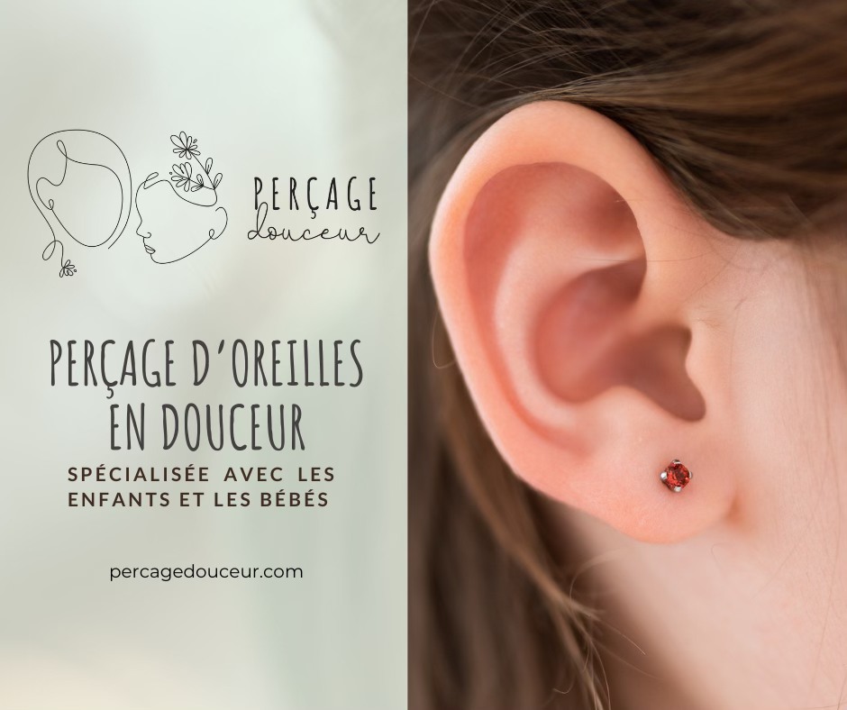 Perçage oreille enfant