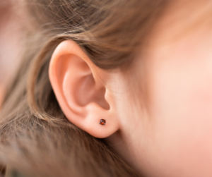 Perçage oreille enfant